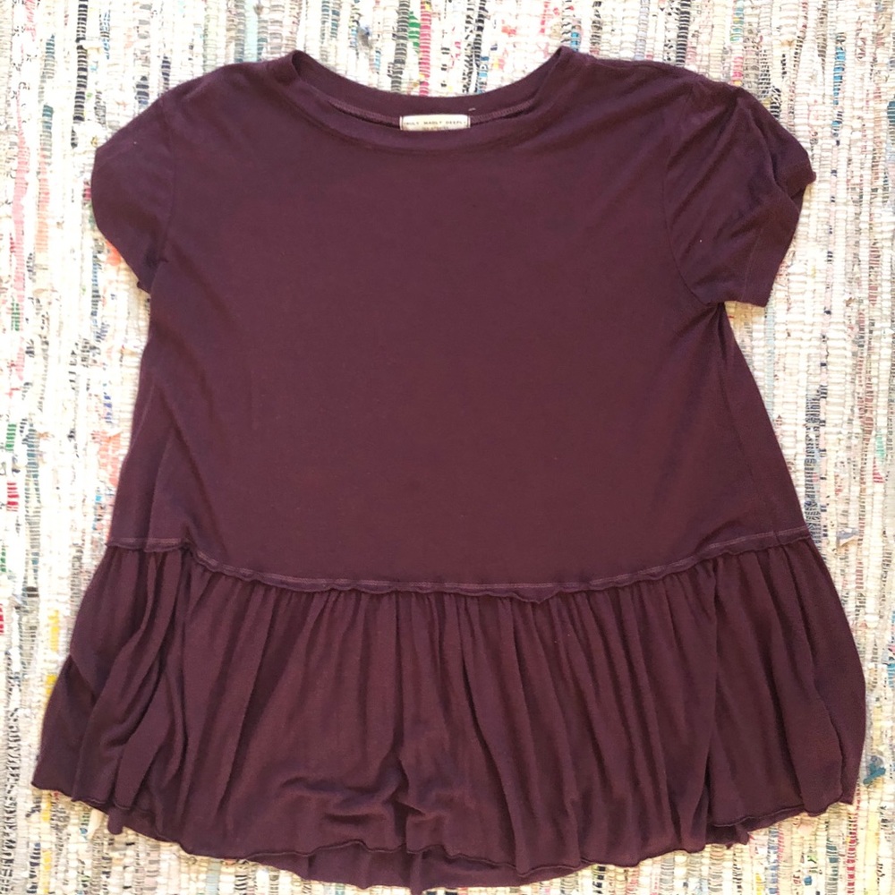 Urban peplum top